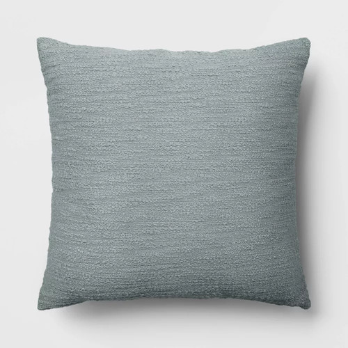 Oversized square cotton boucle - oversized,